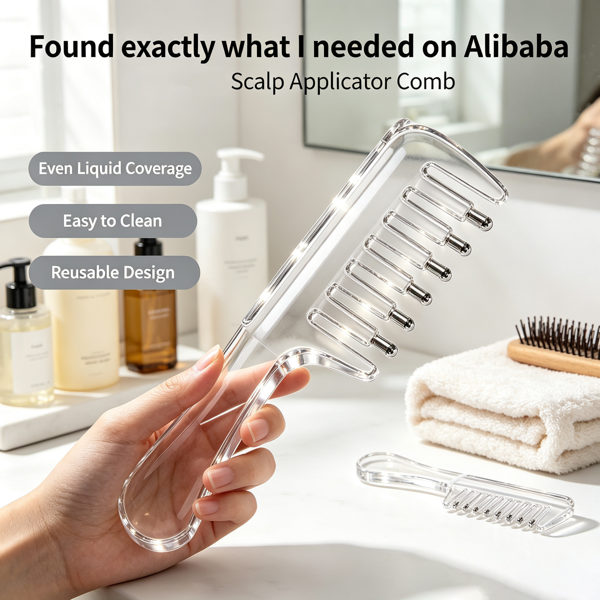 RootFlow Oil Applicator Comb